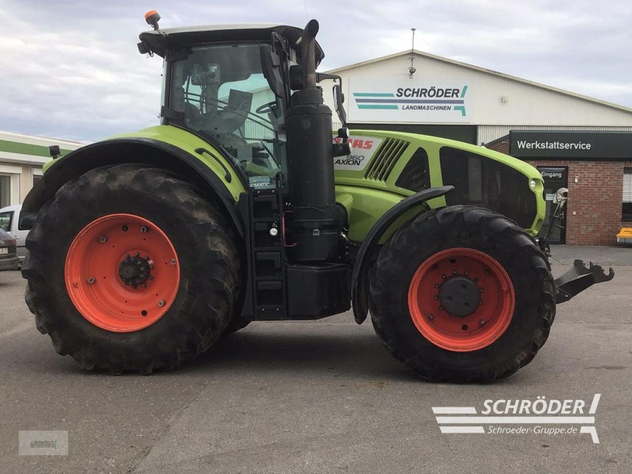 Traktor типа CLAAS AXION 960 CMATIC | RTK + S10 TERMINAL, Gebrauchtmaschine в Wildeshausen (Фотография 9)